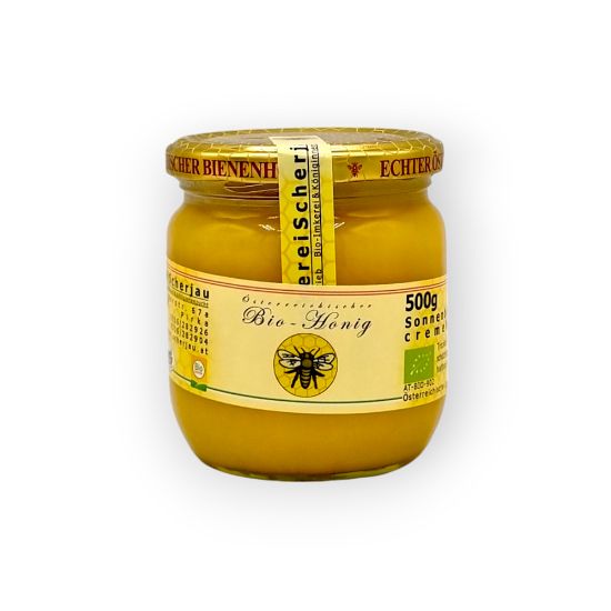 Bild von  Sonnenblumencreme Honig 500g 