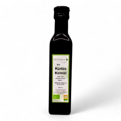 Zeige Details für Kürbiskernöl 0,25l Bild von Kürbiskernöl 0,25l