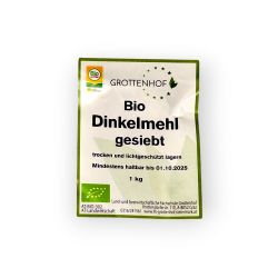 Bild von  Dinkelmehl gesiebt 1kg 