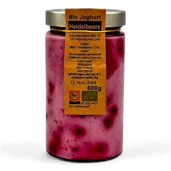 Picture of BIO - Joghurt Heidelbeer mind. 4% Fett 600g 