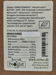 Bild von  Schoko Cookies 120 g  
