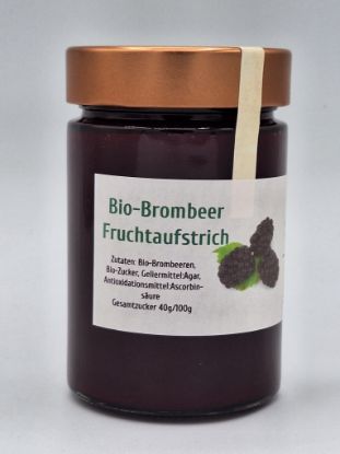 Show details for Brombeer Fruchtaufstrich 220g Picture of Brombeer Fruchtaufstrich 220g