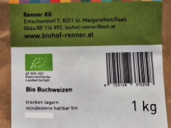 Bild von Buchweizen Korn 1kg 