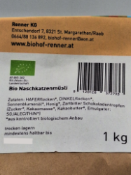 Bild von Naschkatzenmüsli 1kg 
