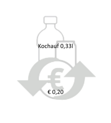 Bild von PFAND - € 0,2 - Kochauf 0,33l