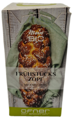 Zeige Details für Bio Backmischung Frühstückszopf 465g Bild von Bio Backmischung Frühstückszopf 465g
