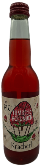 Bild von Bio Holunder Himbeer Kracherl 0,33l