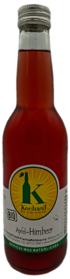 Bild von Bio Apfel Himbeere 0,33l 
