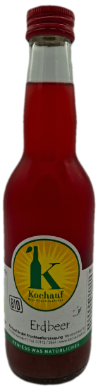 Bild von Bio Erdbeersaftgetränk 0,33l 