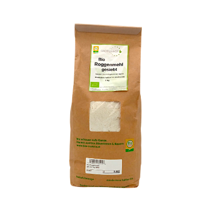 Zeige Details für Roggenmehl gesiebt 1kg Bild von Roggenmehl gesiebt 1kg