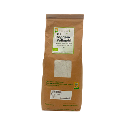 Zeige Details für Roggenvollmehl 1kg Bild von Roggenvollmehl 1kg