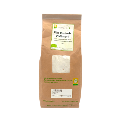 Zeige Details für Dinkel - Vollmehl 1 kg GRO Bild von Dinkel - Vollmehl 1 kg GRO