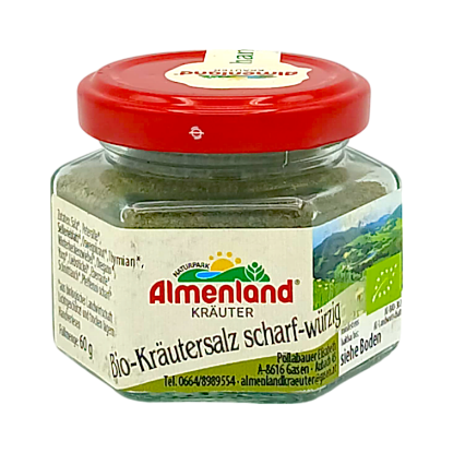Show details for Kräutersalz scharf würzig 60g Picture of Kräutersalz scharf würzig 60g