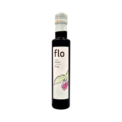 Zeige Details für flo Apfel Balsam Himbeer Essig 250 ml Bild von flo Apfel Balsam Himbeer Essig 250 ml