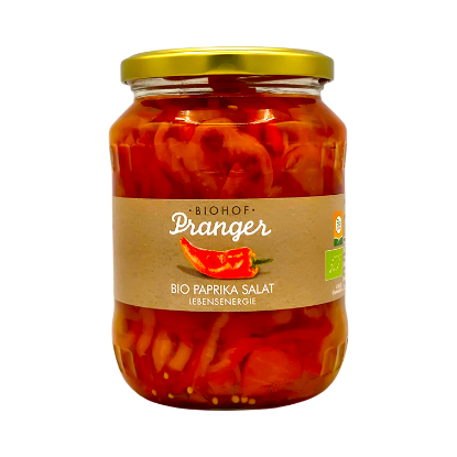 Bild von BIO - Paprika Salat 670g