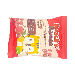 Bild von Snackybande Apfelwürfel mit Erdbeere