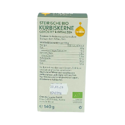 Bild von  Kürbiskerne geröstet 140g 