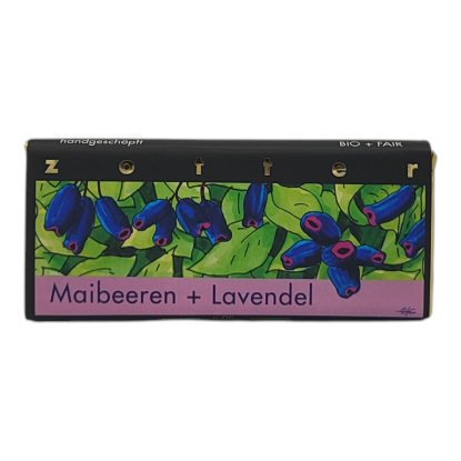 Bild von BIO - Zotter "handgeschöpft" Maibeeren + Lavendel