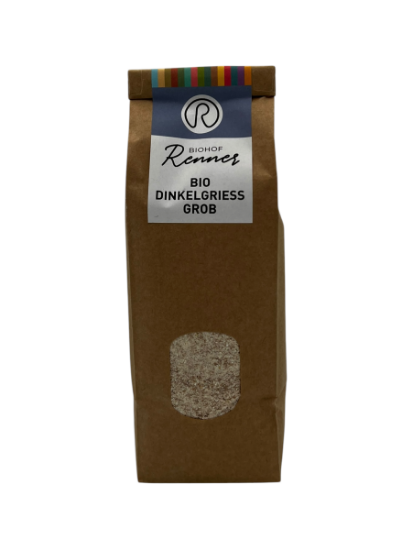 Picture of BIO - Dinkel Grieß grob 0,5kg 