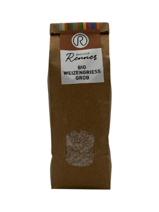 Bild von BIO - Weizengrieß grob 0,5kg 